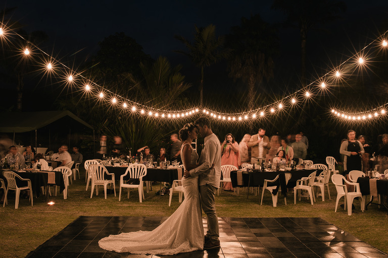 New Zealand northland beach wedding