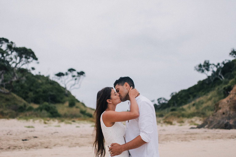 New Zealand northland beach wedding