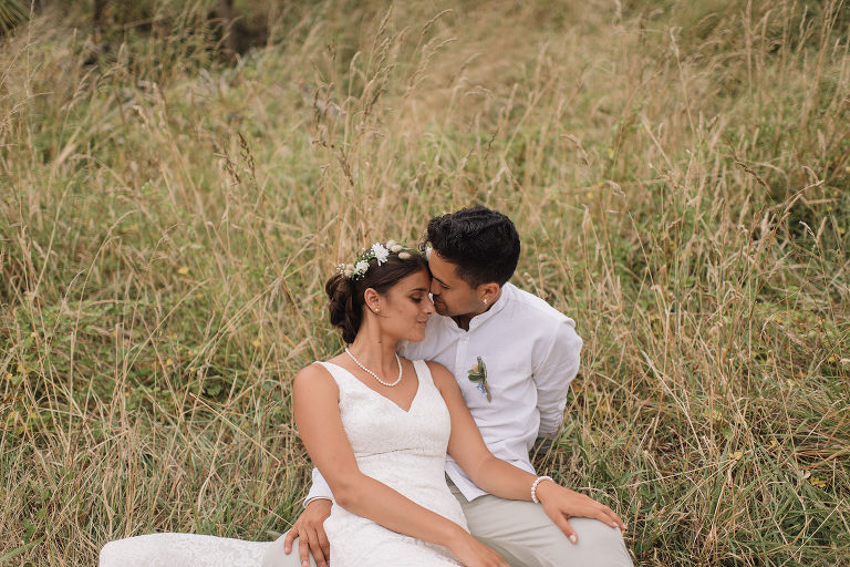 New Zealand northland beach wedding