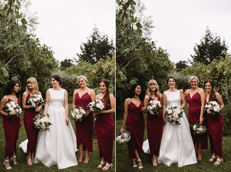 Chic New Zealand wedding in the countryside